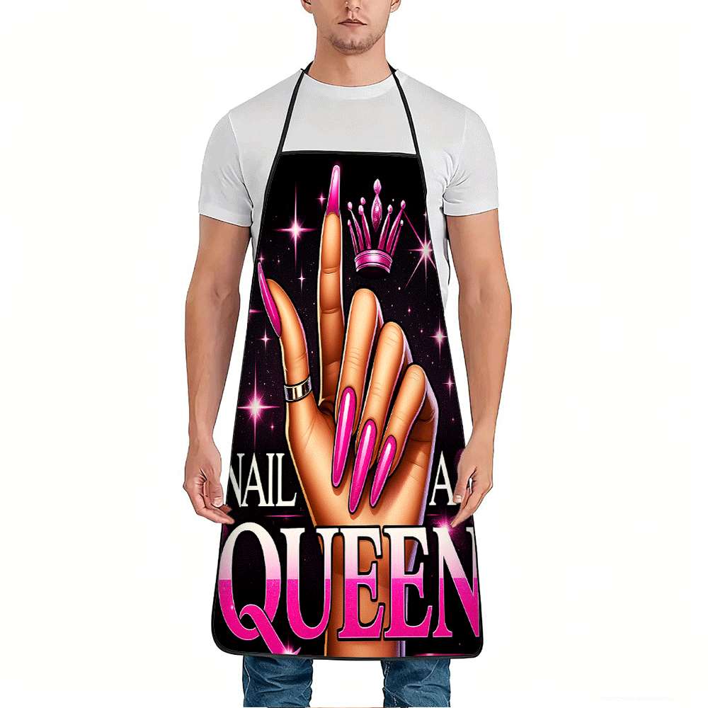 Aprons for Kitchen Housewarmin - Nail Art Queen ulasan dan harga