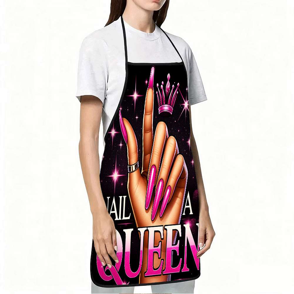 Aprons for Kitchen Housewarmin - Nail Art Queen ulasan dan harga