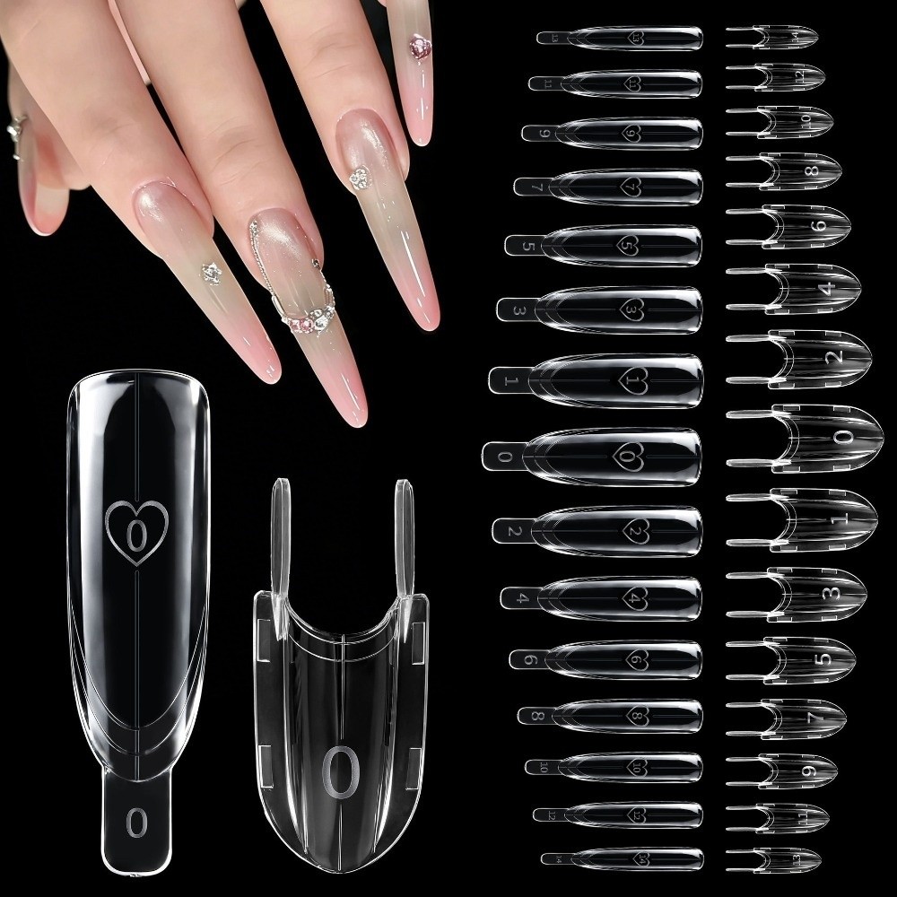 120pcs Rocket Shape Sandwich D - Nail Art Y2K ulasan dan harga