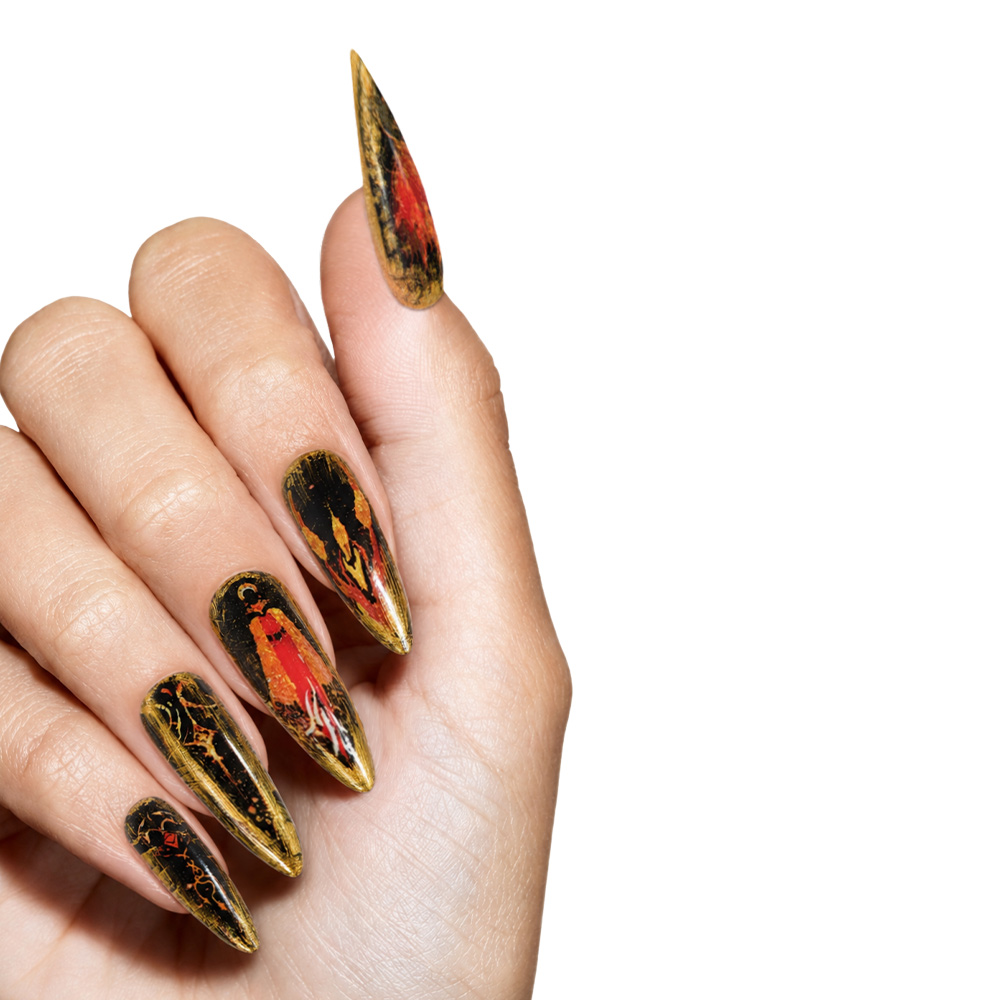 Fantasia Medieval Queen Rhaeny - Nail Art Queen ulasan dan harga