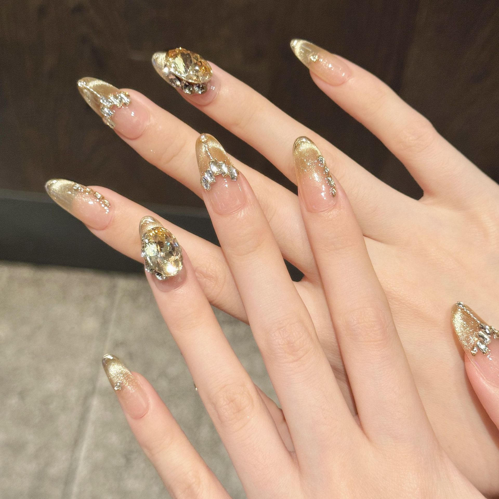 10 PCS Luxury Handmade Press o - Nail Adhesive Tab ulasan dan harga